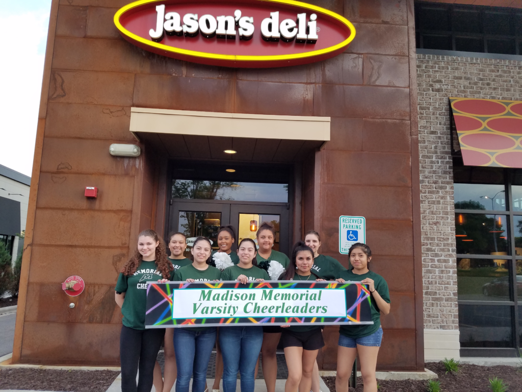 Madison Memorial Varsity Cheerleading Team