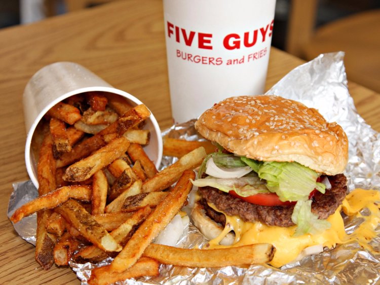 Five Guys burgers are legendary!