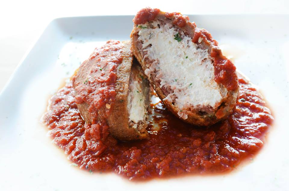 The stuffed meatball is a fan favorite at Cafe Z
